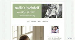 Desktop Screenshot of ameliesbookshelf.com