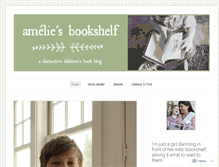 Tablet Screenshot of ameliesbookshelf.com